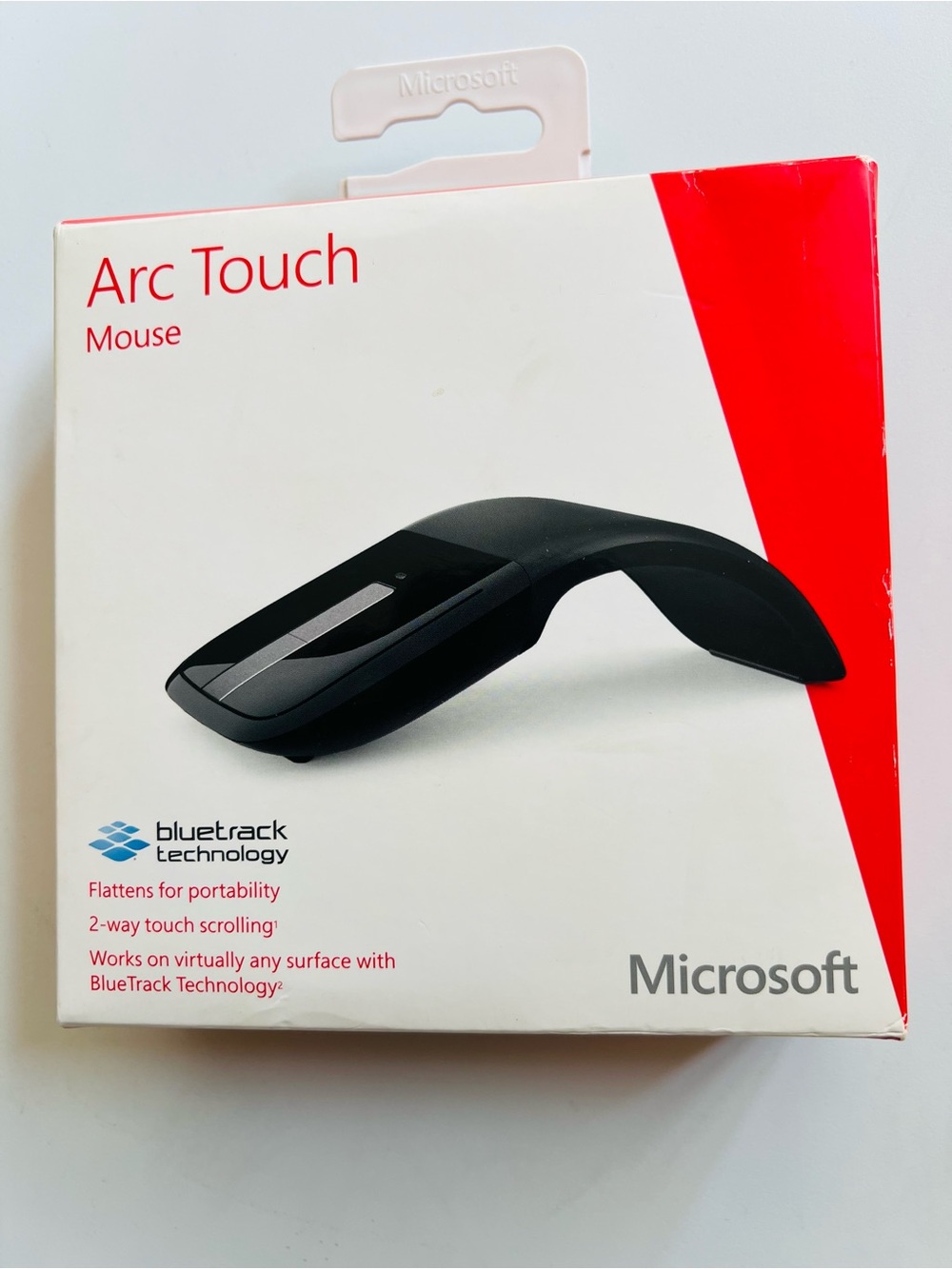 Microsoft Arc Touch Mouse - Black New Open the Box